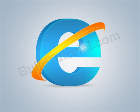 How To Make Internet Explorer Icon In Photoshop Drawing Techniques