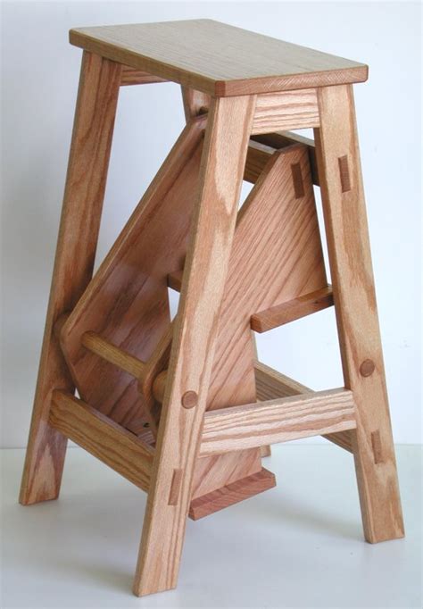 Free Wooden Folding Step Stool Plans