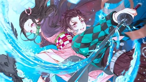 Kimetsu No Yaiba Wallpaper Anime Kamado Nezuko Tanjiro Kamado