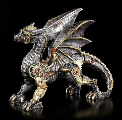 Steampunk Dragon Figurine Dracus Machina Small Figuren Shopde