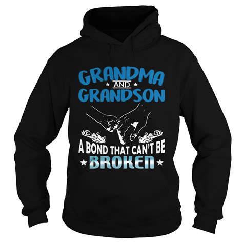 Grandma And Grandson A Bond That Can’t Be Broken Shirt Trend Tee Shirts Store