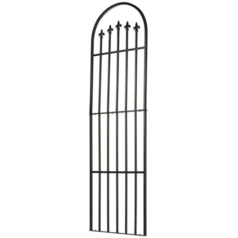 H Potter Iron Garden Trellis Metal Black 24w X 8075tall Walmart