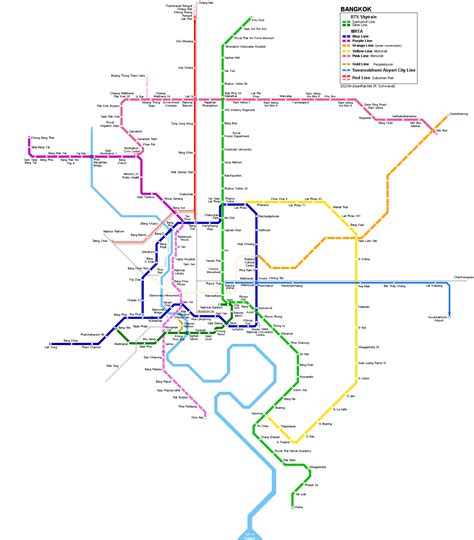 Urbanrailnet Asia Thailand Bangkok Metro