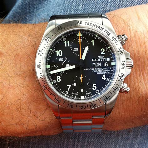 Fortis Official Cosmonauts Space Chronograph Gevril