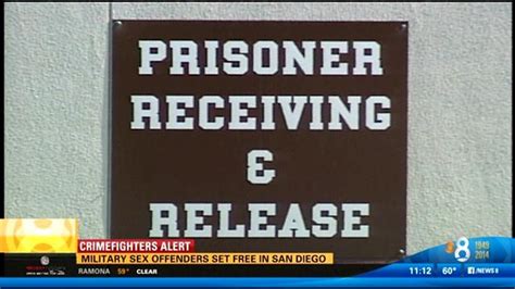 Military Sex Offenders Set Free In San Diego