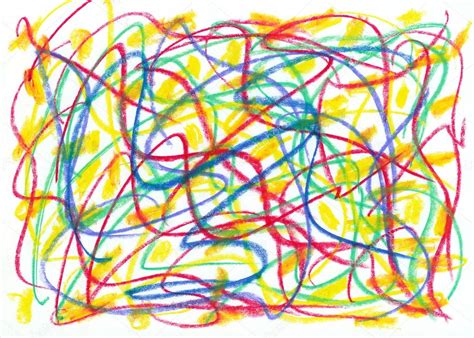 Child Scribble — Stock Photo © Anrobrook 5635776