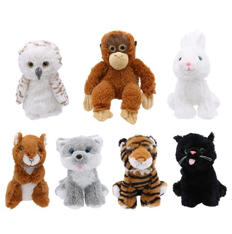 Soft Toy Plush Animal Kingdom Cute Cuddly Toys Furry Planet Zoo Jungle