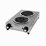 Photos of Portable Two Burner Electric Cooktop