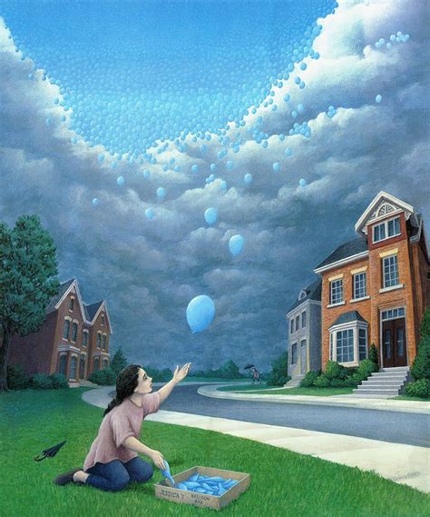 25 Mind Twisting Optical Illusion Paintings By Rob Gonsalves