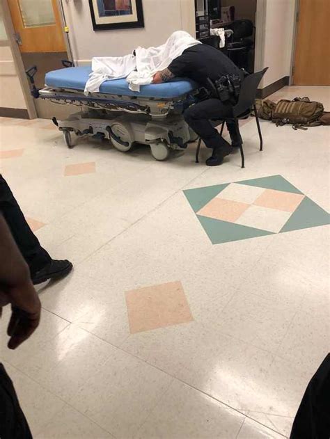 Police Sniper Cloaked Under A Towel At An Orlando Area Hospital During