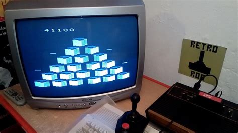 Qbert Atari 2600 Noviceb High Score By Retrorob