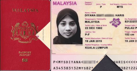 Malaysia International Passport — Model I 2015 — 2020 5 Year