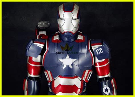 Superhero Cosplay Iron Patriot Costume Armor For Adults