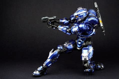 Halo 4 Spartan Warrior Blue Flickr Photo Sharing