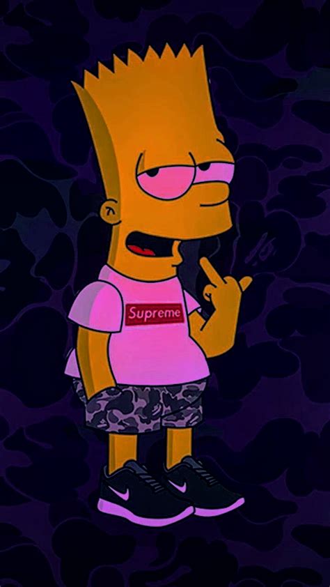 [37 ] Fondo De Pantalla Los Mejores Imagenes De Bart Simpson