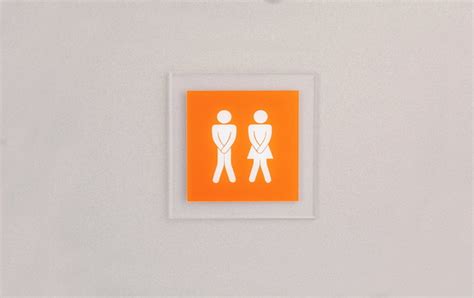 placa para banheiro unissex 15x15cm elo7 produtos especiais