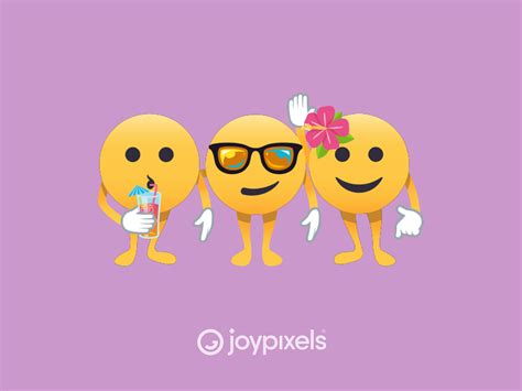 The Joypixels Summer Friends Sticker Summer Pack By Joypixels On Dribbble