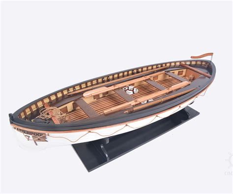 Rms Titanic Lifeboat No 7 Model Titanic Rms Titanic Wooden Paddle