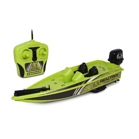 Nkok Realtree Full Function Remote Control Bass Boat Rc