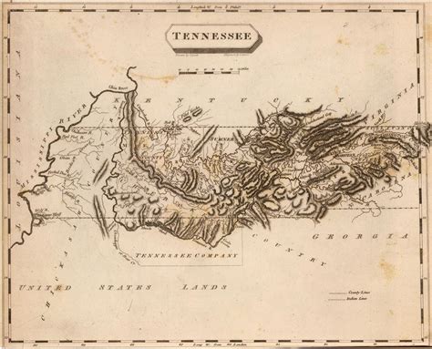Melungeon Studies Two Maps Of Early Tennessee