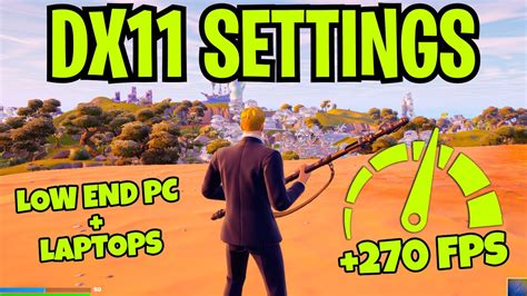 How To Get More Stable Fps With Dx11 In Fortnite Chapter 3 Season 4
