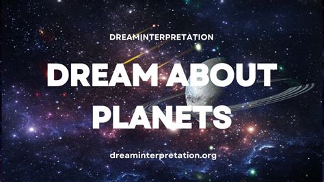 Dream About Planets Interpretation And Spiritual Meaning