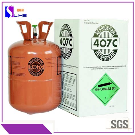 25lb Disposable Cylinder Refrigerant Gas R407c China Gas And Refrigerant