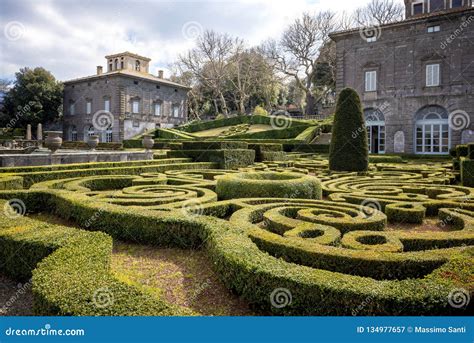 Bagnaia Villa Lante At Bagnaia Is A Mannerist Garden Of Surprise Near