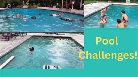 Pool Challenges Youtube