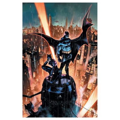 Batman And Catwoman Fine Art Print Sideshow Joker War