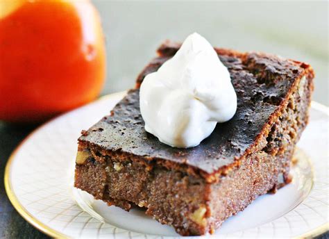 So it must be fate that i made my name with egg whites, sugar and lots of air: Persimmon Pudding Cake Recipe | SimplyRecipes.com