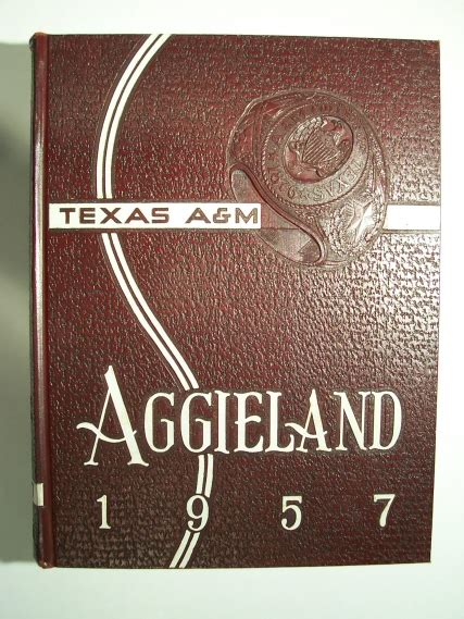 The 1957 Aggieland Yearbook