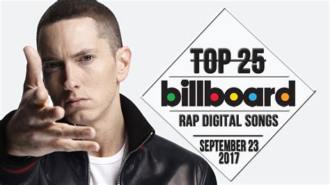 The billboard hot 100 is a weekly chart of united states music industry standard billboard hot 100 list is issued by famous billboard magazine. Top 25 • Billboard Rap Songs • September 23, 2017 ...