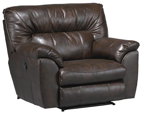 Very useful this particular modern leather recliner chair is very beneficial indeed. Catnapper Nolan Power Extra Wide Cuddler Recliner with ...