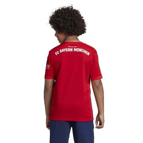 The fc bayern münchen line of football shirts is available in a number of colours so you can choose the best fit for you. Adidas FC Bayern Munich Home Jersey Kids 2019/2020 Home Jersey Red DX9253 | eBay