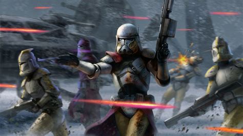 Star Wars The Clone Wars Video Game Wallpapers Wallpaper Cave
