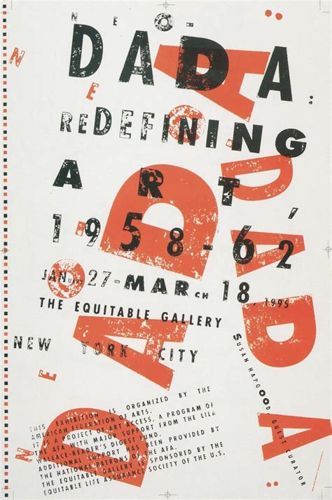 Exhibitionposters Neo Dada Graphic Design Posters Graphic Design