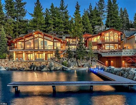 Incredible Lake Tahoe Mansion Hits The Market For 25 Million Lake