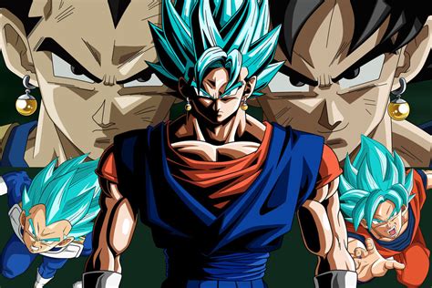 Super saiyan blue may look cool, but if you think about it there are some things about it that make no sense. Dragon Ball Super Vegito Super Saiyan Blue 12inchesx18in ...