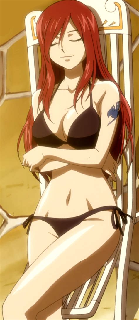 Erza Scarlet Fairy Tail Highres Screencap Stitched Third Party