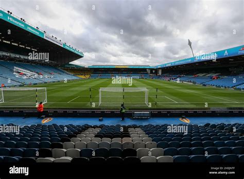 General View Inside Elland Road Stadium Ahead Of Todays Game In Leeds