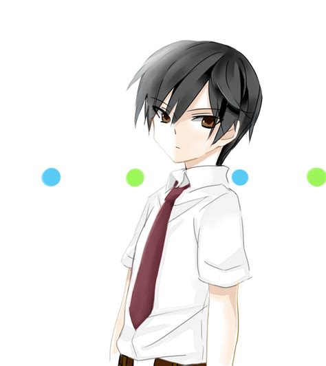 The Gallery For Anime Little Kid With Black Hair