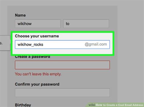 3 Ways To Create A Cool Email Address Wikihow