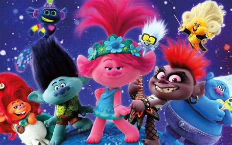 Download Wallpapers Trolls World Tour 2020 4k Characters