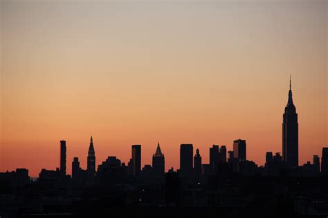 New York City Skyline At Sunset Alex Goldblum