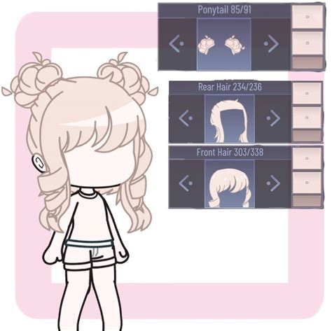 Gacha Hairstyle In Club Outfits Club Hairstyles Drawing Anime My XXX