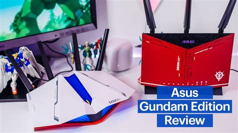 Asus Gundam Limited Edition Gaming Routers Asus Rt Ax82u And Rt Ax86u