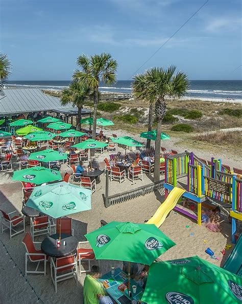 Sliders Seaside Grill Restaurant And Tiki Bar On Fernandina Beach In Amelia Island Florida Is The
