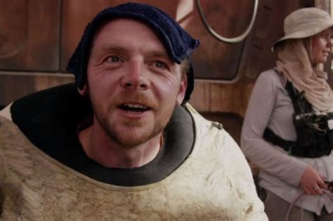 Simon Pegg Was Part Of The ‘star Wars Brain Trust