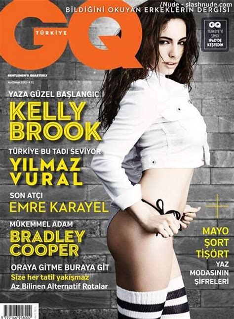 Kelly Brook Naked Baring Her Ass In Gq Turkey Photo Nude